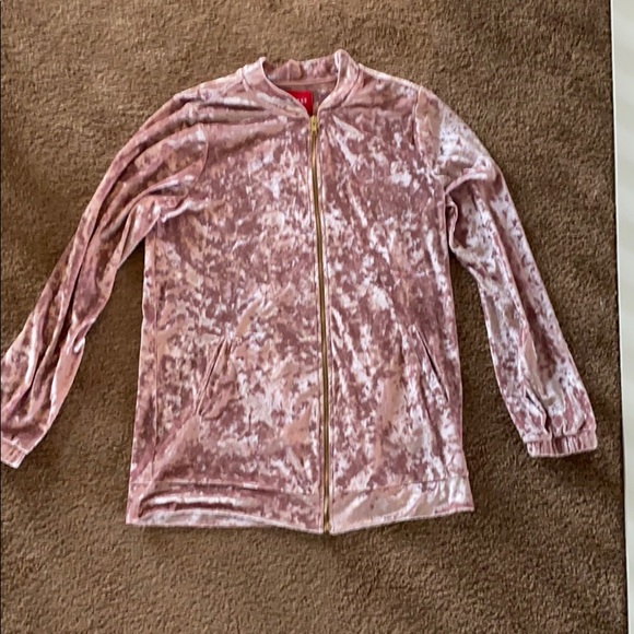Guess crushed velvet track jacket - Picture 1 of 8